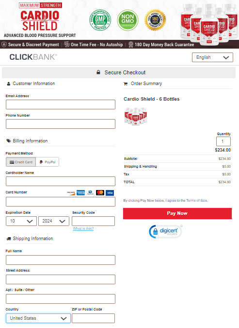 Cardio Shield-Secure-Checkout